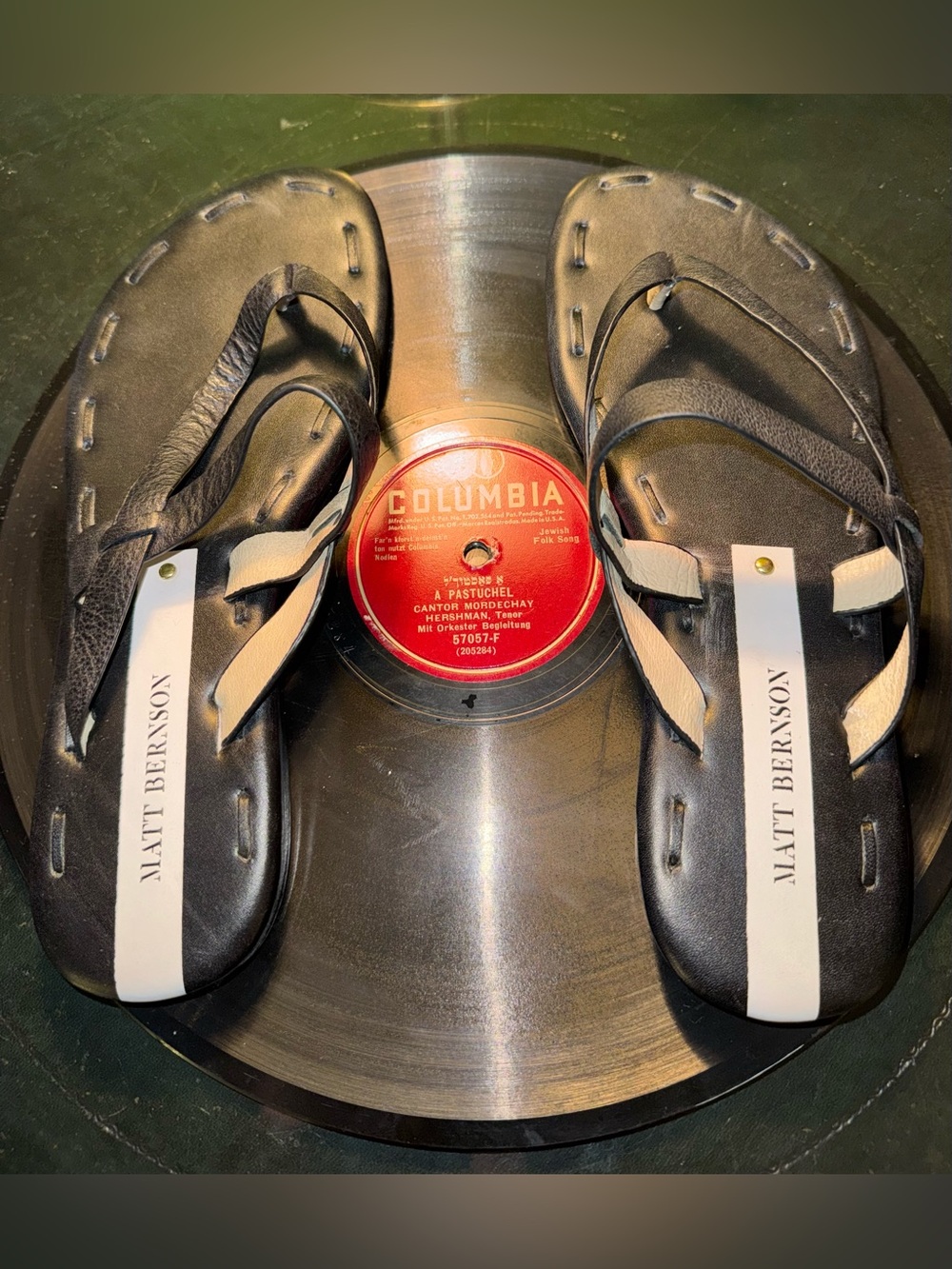 Matt Bernson Leather Sandal